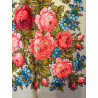 AUTHENTIC PAVLOVO POSAD SHAWL RUSSIAN SCARF 100% WOOL KERCHIEF 89x89 cm 1317-1