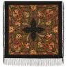 AUTHENTIC PAVLOVO POSAD SHAWL RUSSIAN SCARF 100% WOOL KERCHIEF 89x89 cm 154-18