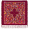 AUTHENTIC PAVLOVO POSAD SHAWL RUSSIAN SCARF 100% WOOL KERCHIEF 89x89 cm 154-6