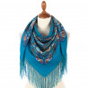 AUTHENTIC PAVLOVO POSAD SHAWL RUSSIAN SCARF 100% WOOL KERCHIEF 89x89 cm 154-11