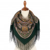 PAVLOVO POSAD SHAWL 100% WOOL WRAP RUSSIAN SCARF 89x89 cm 1908-9