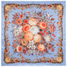ORIGINAL PAVLOVO POSAD 100% SILK RUSSIAN SHAWL SCARF DRESS WRAP 89x89cm 10063-13