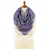 AUTHENTIC RUSSIAN PAVLOVO POSAD SHAWL 110x110 cm SCARF ITALIAN 100% WOOL DRESS WRAP 2178-3