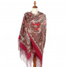 ORIGINAL PAVLOVO POSAD RUSSIAN SHAWL 148x148 cm 58x58" 100% Wool Scarf Wrap Pavlovoposadskiy platok 2022-6