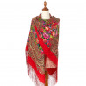 ORIGINAL PAVLOVO POSAD RUSSIAN SHAWL 148x148 cm 58x58" 100% Wool Scarf Wrap Pavlovoposadskiy platok 2051-5