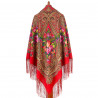 ORIGINAL PAVLOVO POSAD RUSSIAN SHAWL 148x148 cm 58x58" 100% Wool Scarf Wrap Pavlovoposadskiy platok 2051-5