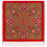 ORIGINAL PAVLOVO POSAD RUSSIAN SHAWL 148x148 cm 58x58" 100% Wool Scarf Wrap Pavlovoposadskiy platok 2051-5