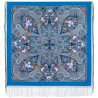 ORIGINAL PAVLOVO POSAD RUSSIAN SHAWL 148x148 cm 58x58" 100% Wool Scarf Wrap Pavlovoposadskiy platok 2051-12