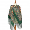 ORIGINAL PAVLOVO POSAD RUSSIAN SHAWL 148x148 cm 58x58" 100% Wool Scarf Wrap Pavlovoposadskiy platok 2051-9