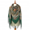 ORIGINAL PAVLOVO POSAD RUSSIAN SHAWL 148x148 cm 58x58" 100% Wool Scarf Wrap Pavlovoposadskiy platok 2051-9