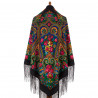 ORIGINAL PAVLOVO POSAD RUSSIAN SHAWL 148x148 cm 58x58" 100% Wool Scarf Wrap Pavlovoposadskiy platok 219-18