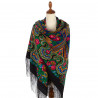 ORIGINAL PAVLOVO POSAD RUSSIAN SHAWL 148x148 cm 58x58" 100% Wool Scarf Wrap Pavlovoposadskiy platok 219-18