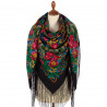ORIGINAL PAVLOVO POSAD RUSSIAN SHAWL 148x148 cm 58x58" 100% Wool Scarf Wrap Pavlovoposadskiy platok 219-18