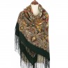 PAVLOVO POSAD RUSSIAN SHAWL 148x148 cm 58x58" 100% Wool Scarf Wrap 1369-10