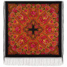 ORIGINAL PAVLOVO POSAD RUSSIAN SHAWL 148x148 cm 58x58" 100% Wool Scarf Wrap Pavlovoposadskiy platok 219-6