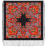 ORIGINAL PAVLOVO POSAD RUSSIAN SHAWL 148x148 cm 58x58" 100% Wool Scarf Wrap Pavlovoposadskiy platok 334-30
