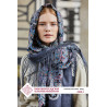 ORIGINAL PAVLOVO POSAD RUSSIAN SHAWL 148x148 cm 58x58" 100% Wool Scarf Wrap Pavlovoposadskiy platok 1988-1