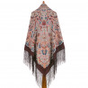 ORIGINAL PAVLOVO POSAD RUSSIAN SHAWL 148x148 cm 58x58" 100% Wool Scarf Wrap Pavlovoposadskiy platok 1988-16
