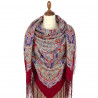 ORIGINAL PAVLOVO POSAD RUSSIAN SHAWL 148x148 cm 58x58" 100% Wool Scarf Wrap Pavlovoposadskiy platok 1988-5