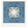 ORIGINAL PAVLOVO POSAD RUSSIAN SHAWL 148x148 cm 58x58" 100% Wool Scarf Wrap Pavlovoposadskiy platok 970-0
